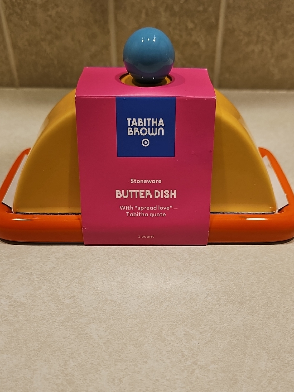 New Tabitha Brown "Spread Love" Butter Dish